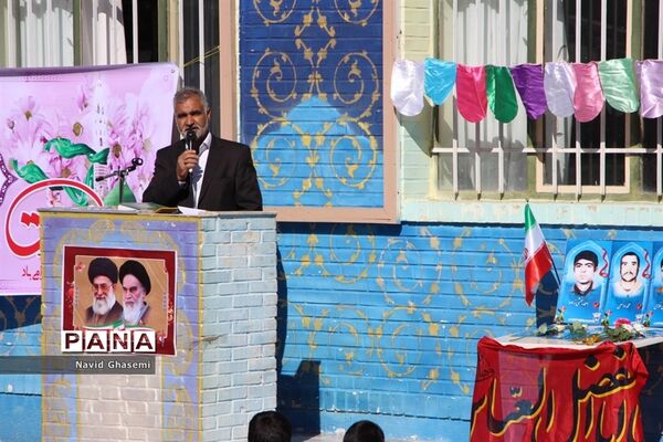 جشن میلاد پیامبر(ص) و امام صادق(ع) درآموزشگاه امام صادق(ع)  شهرستان بیرجند