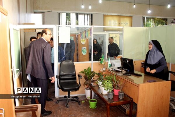 بازدید مدیرکل آموزش و پرورش استان بوشهر از سازمان دانش‌آموزی استان