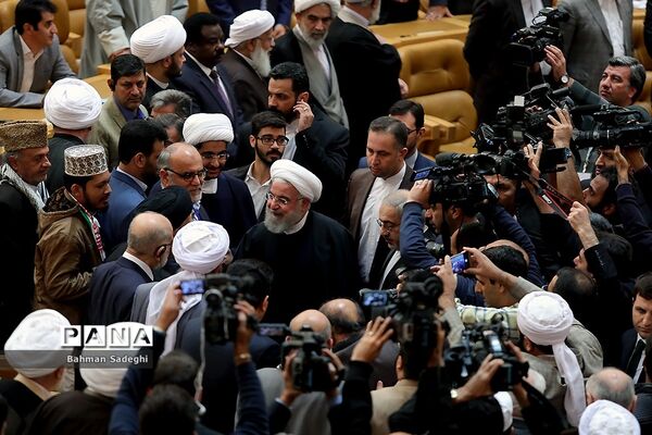 افتتاح کنفرانس بین‌المللی وحدت اسلامی با حضور رئیس‌جمهوری