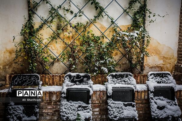 بارش برف پاییزی در تهران