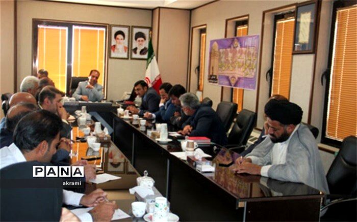 جلسه ستاد پشتیبانی سواد آموزی در ابرکوه برگزارشد.