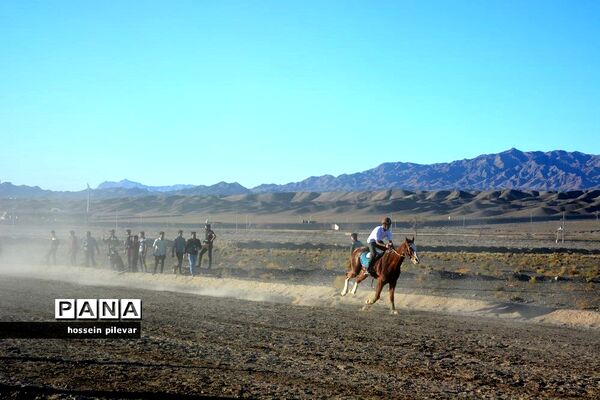 برگزاری مسابقات اسب سواری در شهرستان بیرجند