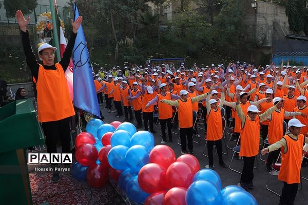 آیین افتتاحیه کشوری ششمین دوره المپیاد ورزشی درون مدرسه‌ای