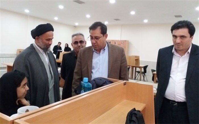 بازدید  فرماندار ویژه شهرستان ری از کتابخانه شیخ کلینی