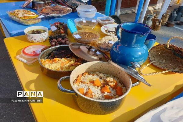 آیین گرامیداشت روز مازندران در دبیرستان معرفت محمودآباد