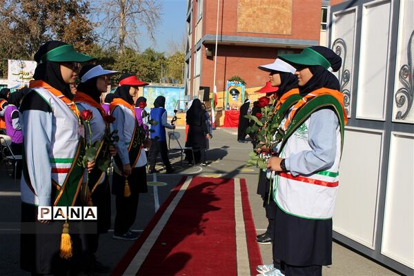 آیین متمرکزششمین دوره المپیادورزشی درون مدرسه‌ای در استان  البرز