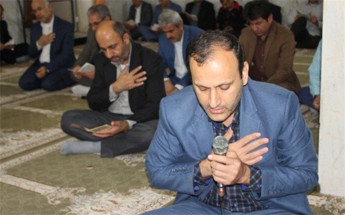 زیارت عاشورا در اداره کل آموزش و پرورش استان بوشهر برگزار شد