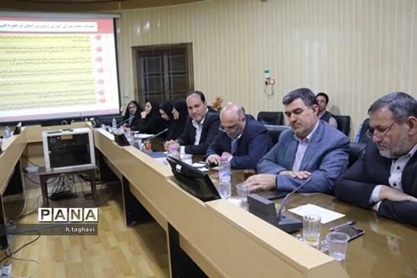هشتمین نشست شورای آموزش و پرورش استان یزد