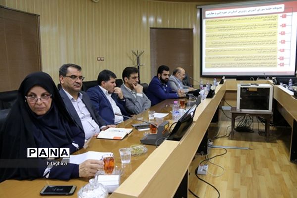 هشتمین نشست شورای آموزش و پرورش استان یزد