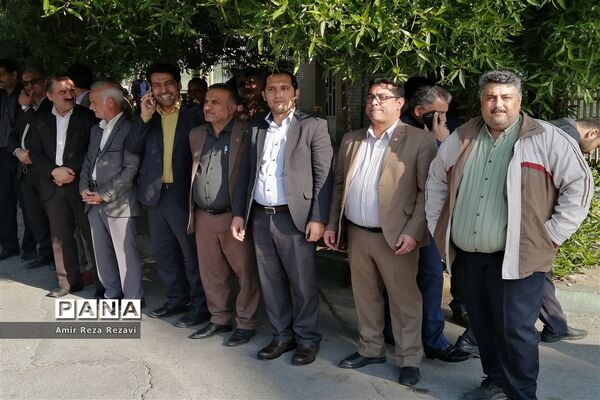 راهپیمایی مردم اهواز در حمایت از اقتدار و امنیت کشور