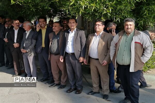 راهپیمایی مردم اهواز در حمایت از اقتدار و امنیت کشور
