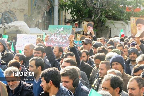 برگزاری راهپیمای اقتدار و امنیت در بجنورد