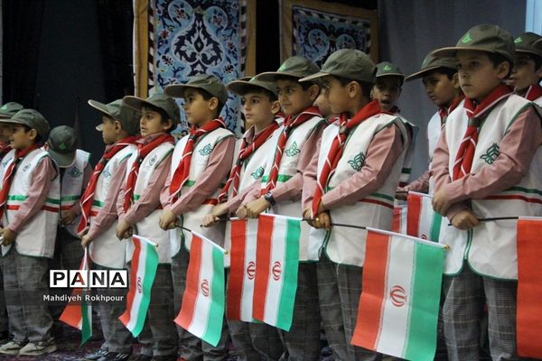 آئین افتتاح رسمی فعالیت‌های سازمان دانش‌آموزی درمدارس