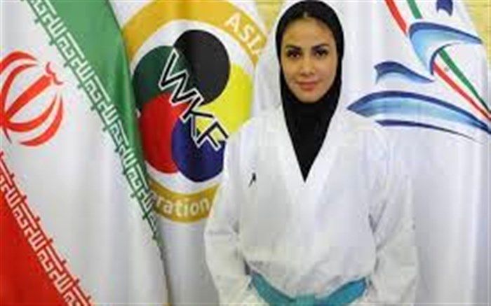 حضور بانوی گیلانی در لیگ جهانی کاراته وان