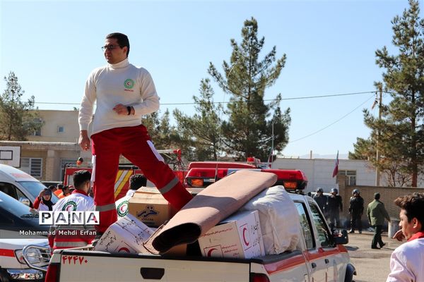 برگزاری مانور زلزله در آباده