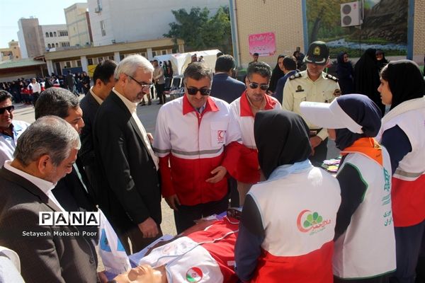 بیست و یکمین مانور سراسری زلزله در بوشهر