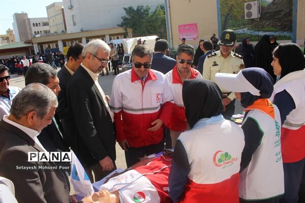 بیست و یکمین مانور سراسری زلزله در بوشهر