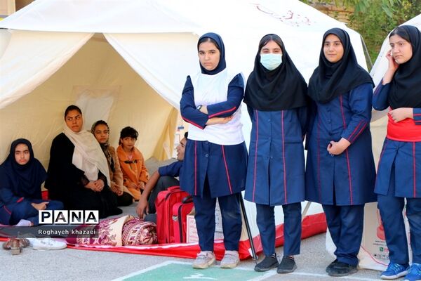 بیست و یکمین مانور سراسری زلزله در بوشهر