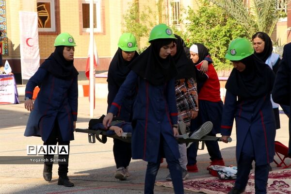 بیست و یکمین مانور سراسری زلزله در بوشهر