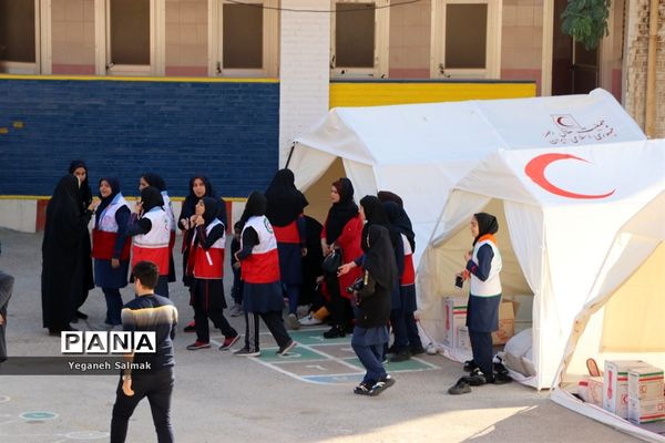 بیست و یکمین مانور سراسری زلزله در بوشهر