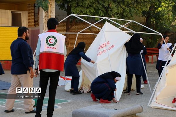 بیست و یکمین مانور سراسری زلزله در بوشهر