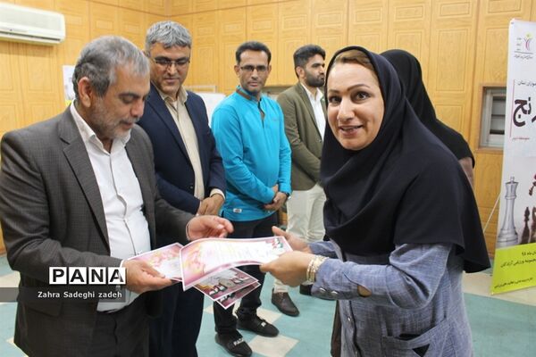 مسابقات شطرنج مقطع متوسطه دوم دختران استان بوشهر