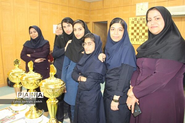 مسابقات شطرنج مقطع متوسطه دوم دختران استان بوشهر