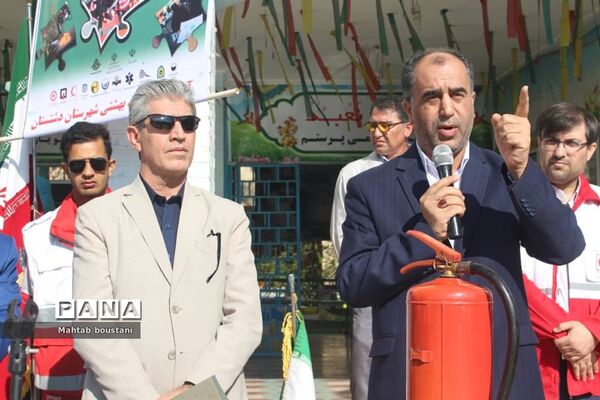 بیست و یکمین مانور سراسری زلزله در برازجان