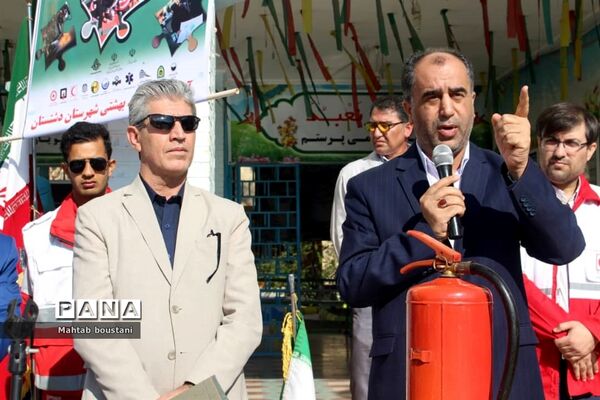 بیست و یکمین مانور سراسری زلزله در برازجان