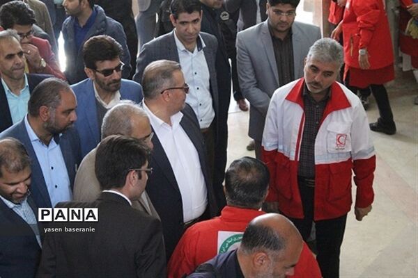 مانور زلزله و ایمنی در زاهدان