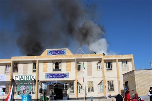 مانور زلزله و ایمنی در زاهدان