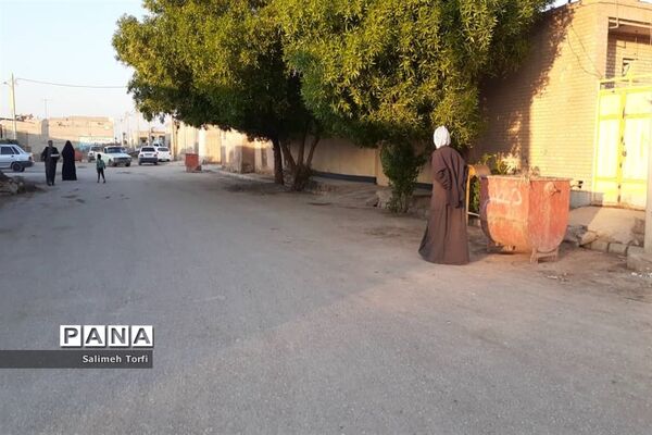 حال وهوای زندگی روستاییان شهرستان حمیدیه درفصل پاییز