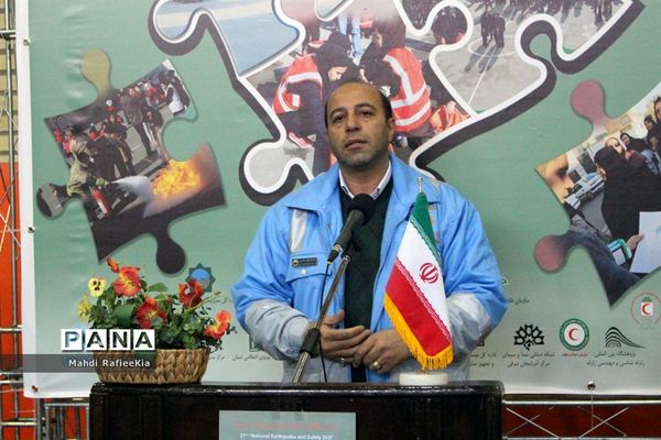 بیست و یکمین مانور زلزله و ایمنی در تبریز