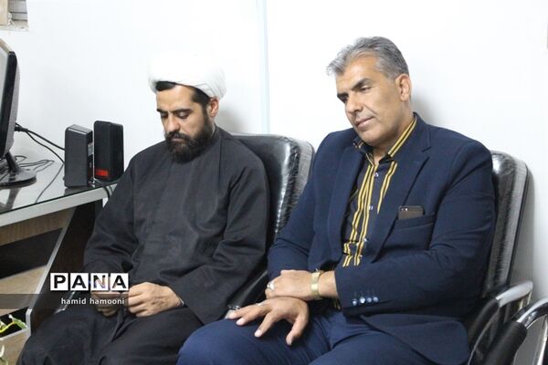 دیدار صمیمی مدیرسازمان دانش آموزی استان با  مسئول سازمان بسیج دانش آموزی