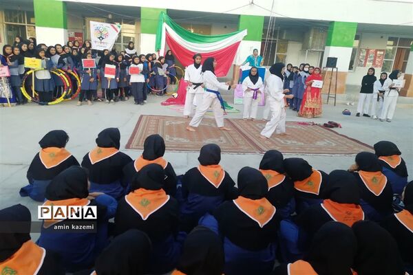 المپیاد ورزشی درون مدرسه ای آموزشگاه هفتم تیر داراب