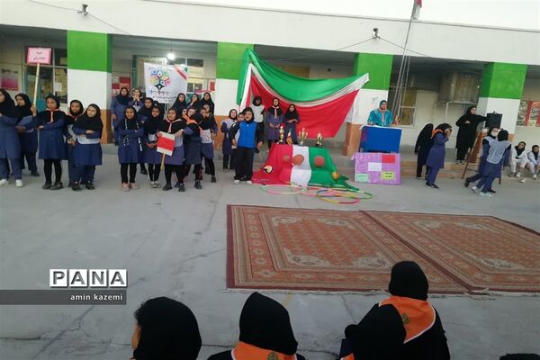 المپیاد ورزشی درون مدرسه ای آموزشگاه هفتم تیر داراب