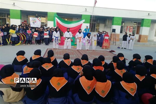 المپیاد ورزشی درون مدرسه ای آموزشگاه هفتم تیر داراب