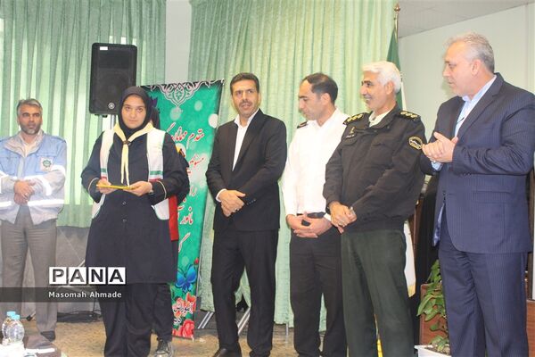 مراسم متمرکز استانی بیست و یکمین مانور زلزله و ایمنی در مدارس