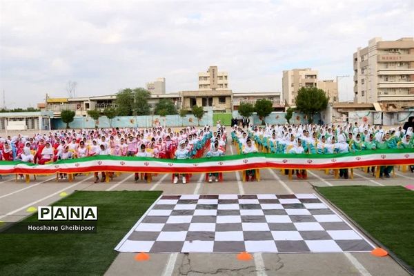 افتتاحیه المپیاد ورزشی درون مدرسه‌ای ناحیه 2  اهواز