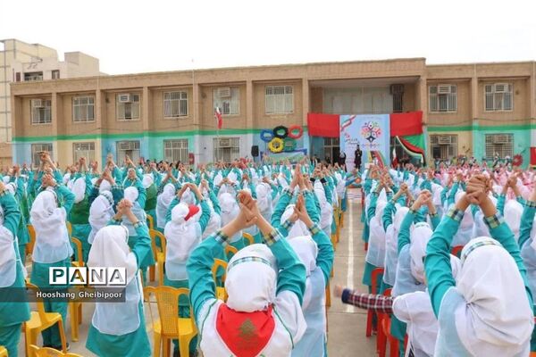 افتتاحیه المپیاد ورزشی درون مدرسه‌ای ناحیه 2  اهواز