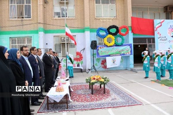 افتتاحیه المپیاد ورزشی درون مدرسه‌ای ناحیه 2  اهواز