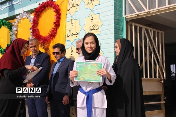 افتتاحیه ششمین دوره المپیاد ورزشی درون مدرسه‌ای در دبیرستان فخرالزمان قریب