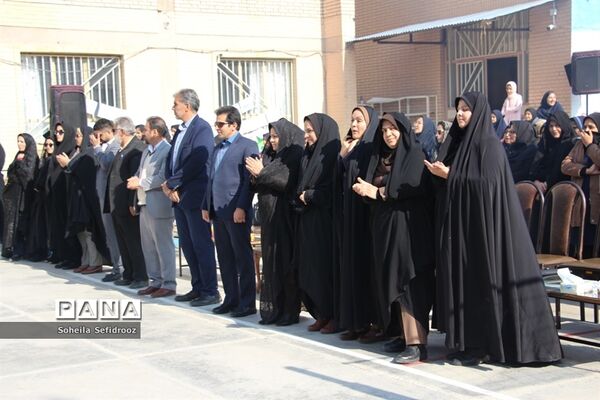 افتتاحیه ششمین دوره المپیاد ورزشی درون مدرسه‌ای در دبیرستان فخرالزمان قریب