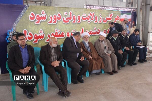اجتماع بسیجیان شهرستان سمنان