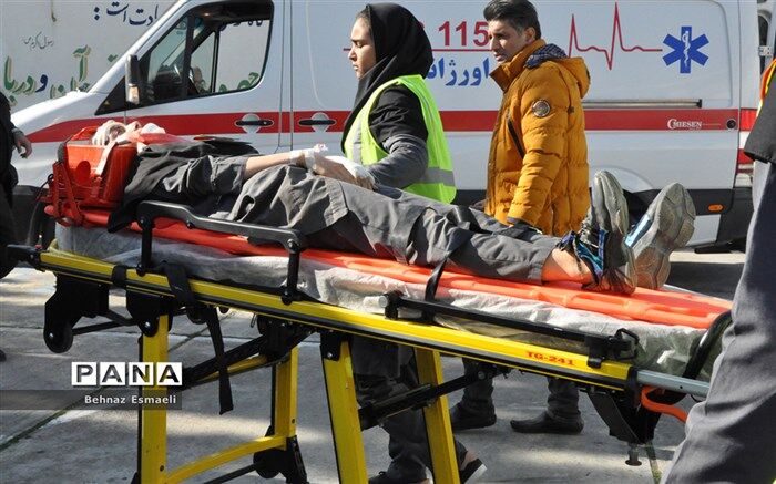 بیست و یکمین مانور زلزله و ایمنی در مدارس مازندران برگزار شد