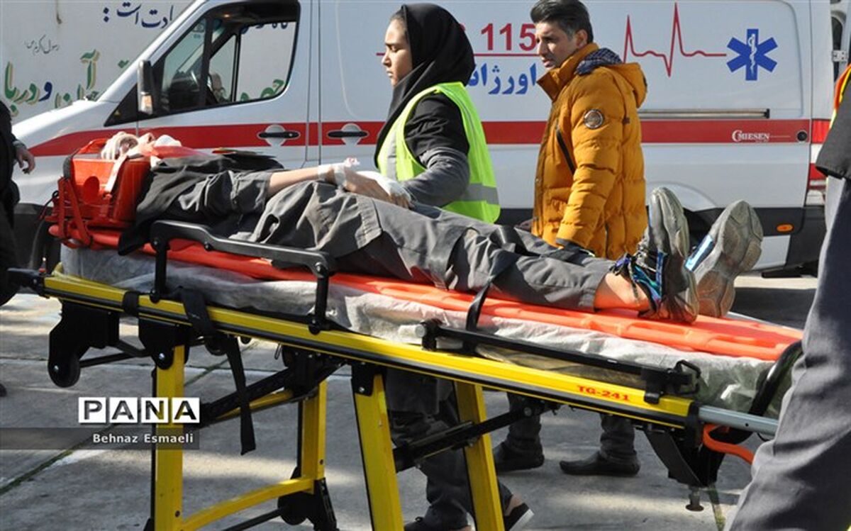 بیست و یکمین مانور زلزله و ایمنی در مدارس مازندران برگزار شد