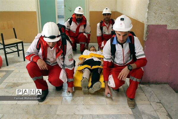 بیست و یکمین مانور سراسری زلزله و ایمنی در چهاردانگه