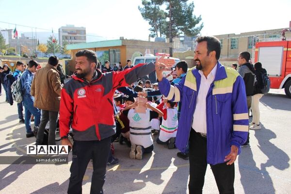 برگزاری مانور زلزله و ایمنی در مدارس استان کهگیلویه و بویراحمد