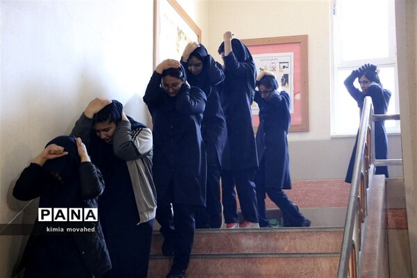 بیست و یکمین مانور سراسری زلزله در شیراز
