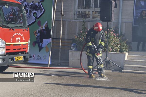 بیست و یکمین مانور سراسری زلزله در شیراز